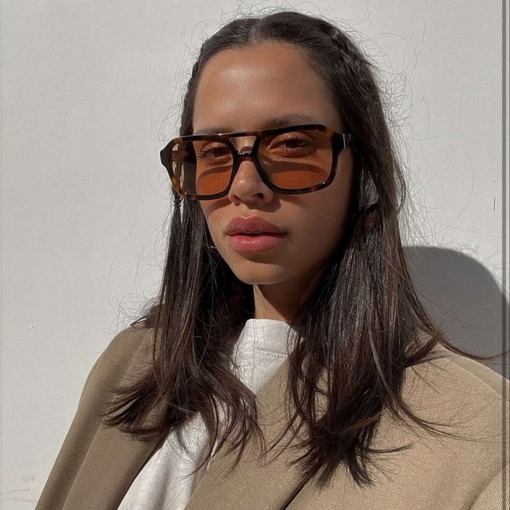 VEHLA SUNGLASSES [DIXIE TORT / CINNAMON]